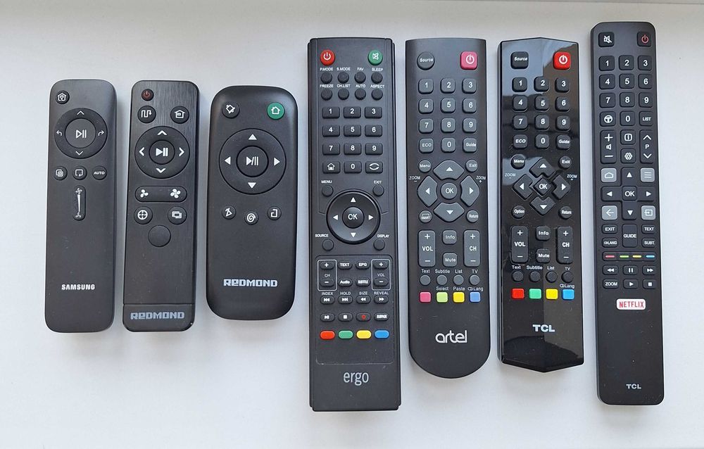 TCL Artel Ergo Redmond новый смарт пульт управления