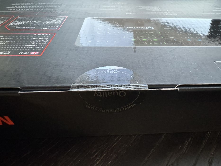 Tastatură Mecanică Gaming, MeeTion MK007, RGB, Metalică, Sigilată