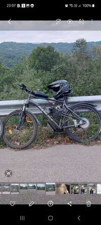 Bicicleta rockrider  cu motor termic 80cc