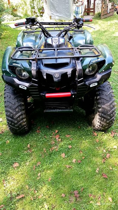 Yamaha Grizzly.  Fara acte