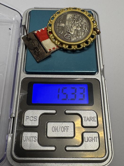 Medalie veche, moneda argint. Colectie