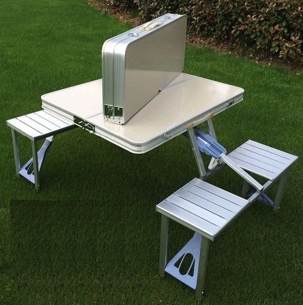 Раскладной стол для пикника со стульями Складной стол для пикника со с