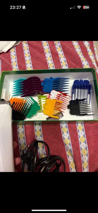 Masina de tuns am utilizat o doar o singura data