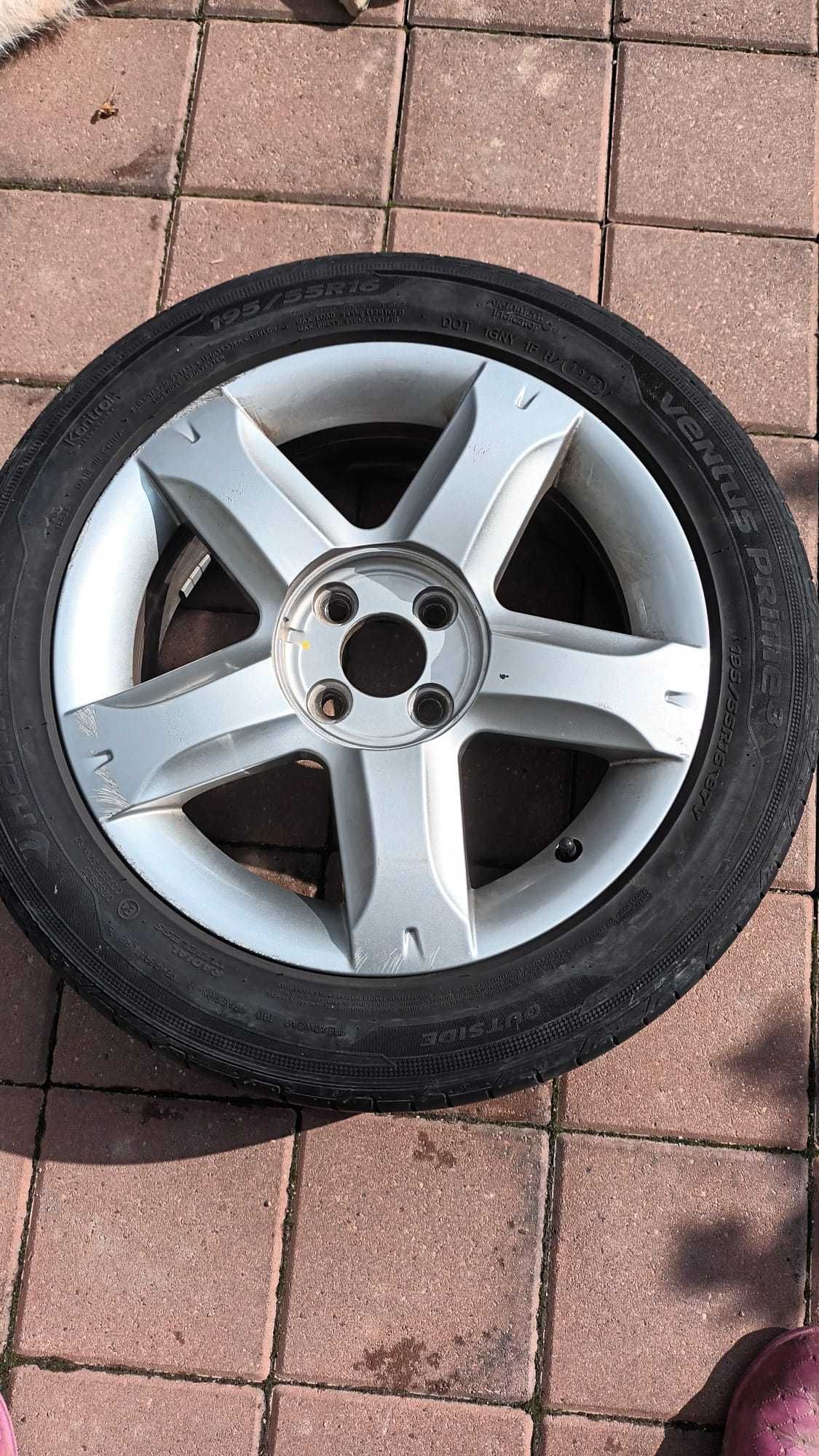 Anvelope Hankook vara 195 55 r16 cu jante aluminiu
