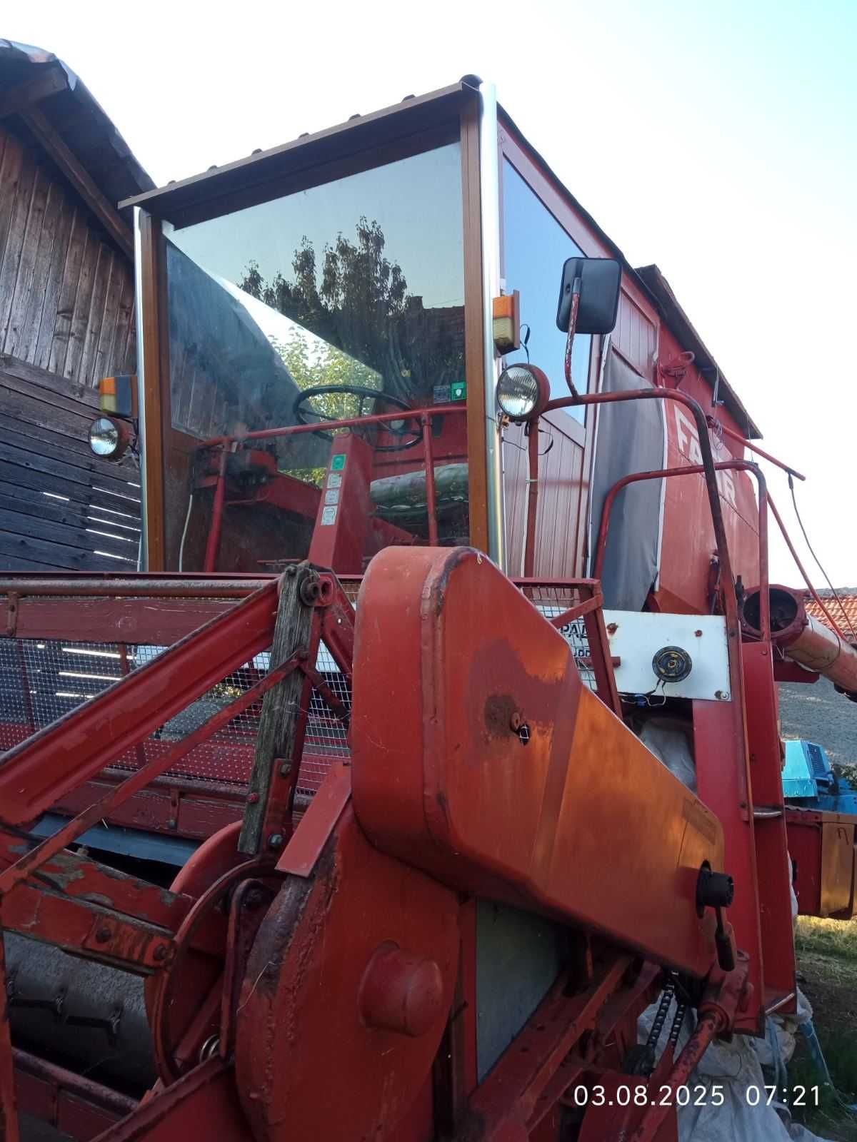 Комбайна Fahr Deutz