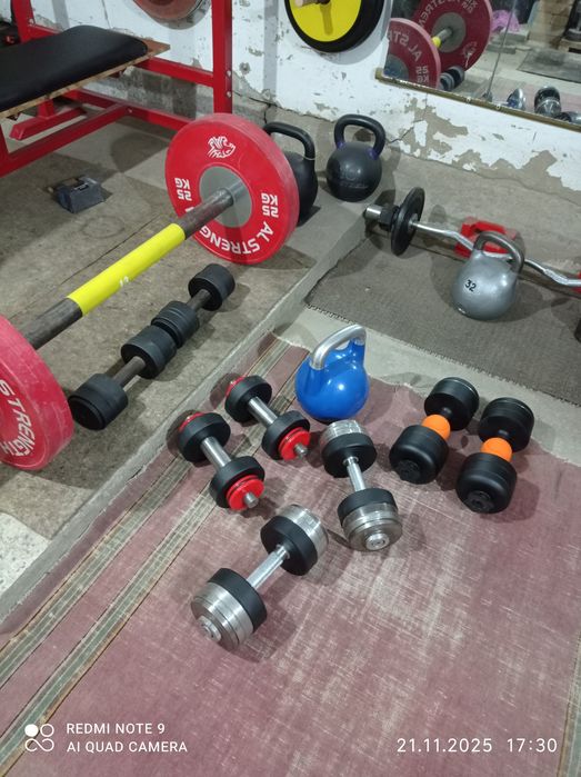 Гантели разборные.