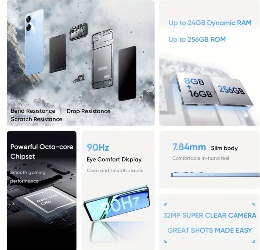 Realme Note 60 3GB+64GB 4G LTE