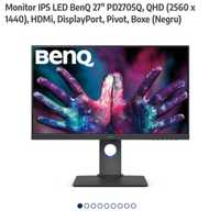 Ca NOU - Monitor IPS LED BenQ 27" PD2705Q, QHD (2560 x 1440)