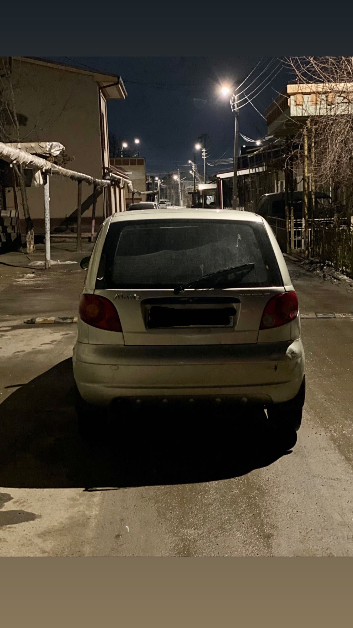 Matiz 2009, kulrang, probeg 300,000 gaz 3-pok