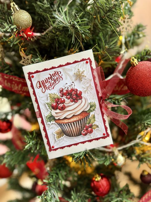 Ръчно изработени Коледни картички