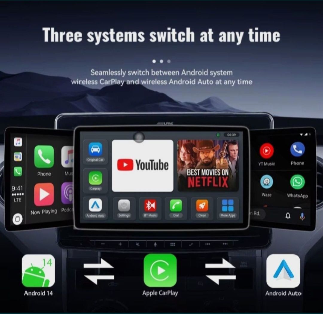 3 in 1 CarPlay Carlink Carbox AI Box