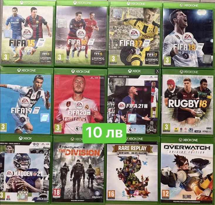 Xbox one Спортни Заглавия / Fifa / Madden / Rugby