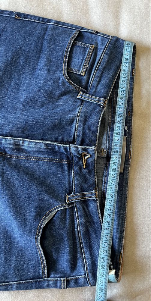Blugi skinny fit albastru denim