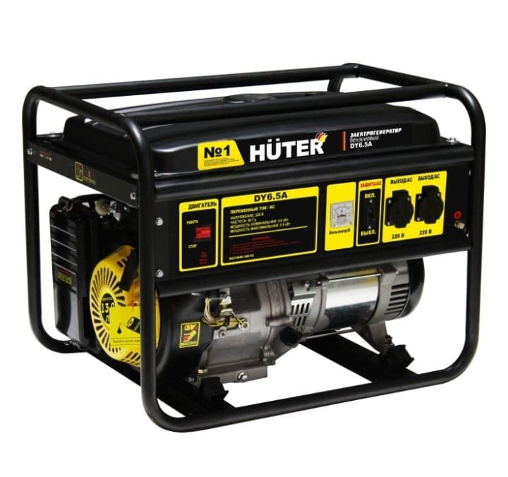 Бензиновый генератор электростанция