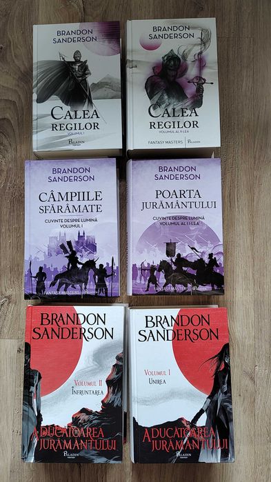 Brandon Sanderson - seria Arhiva luminii de furtuna (6 volume)