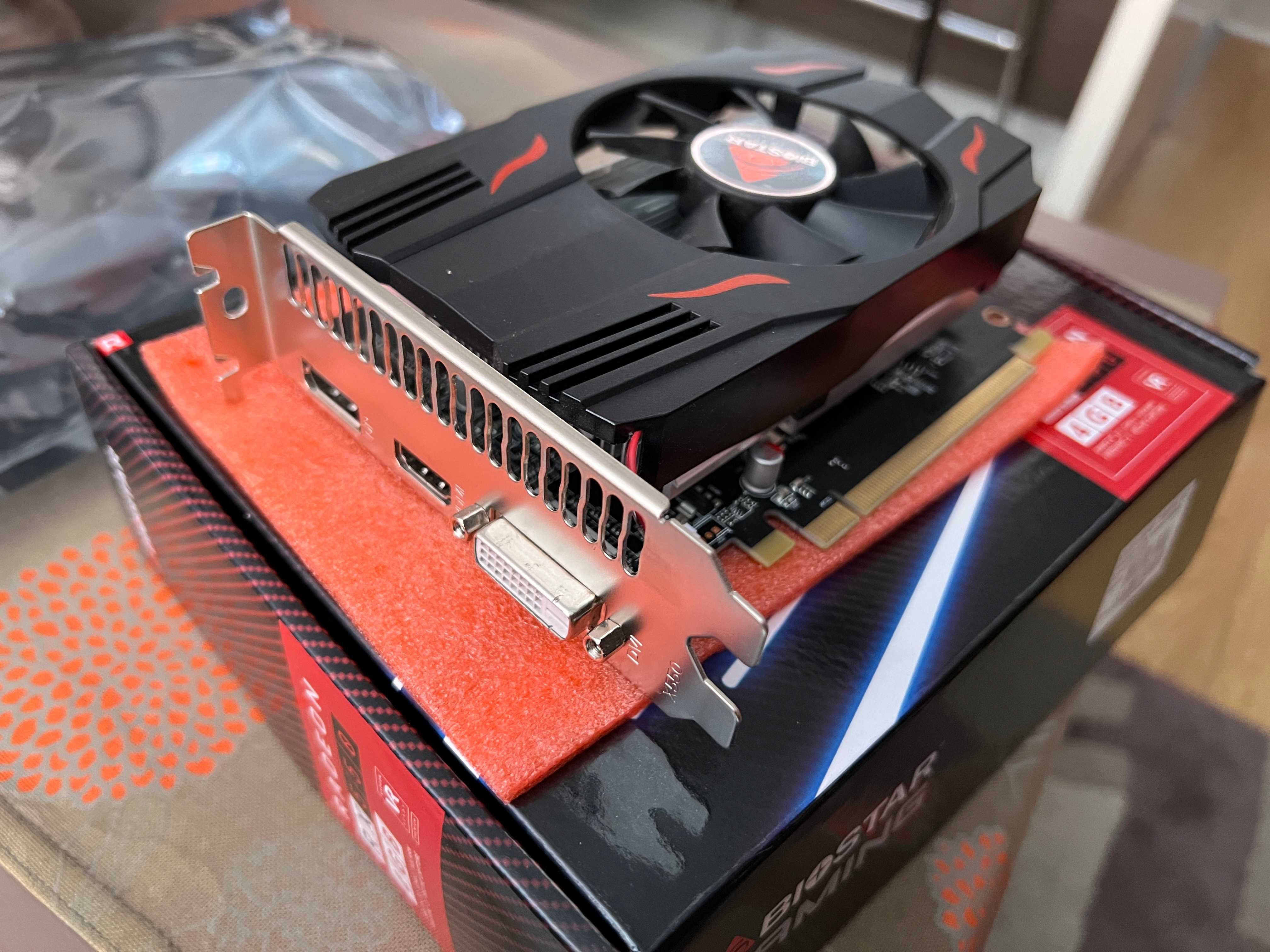 Продавам Нова BIOSTAR ATI Radeon RX550 4GB Gaming