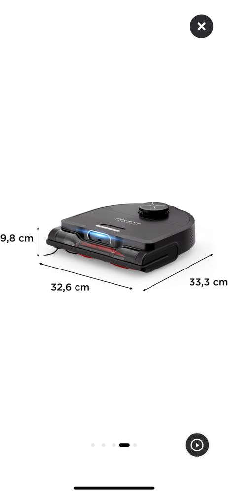 Aspirator robot Rowenta X-Plorer Serie 220 RR9465WH Sigilat!