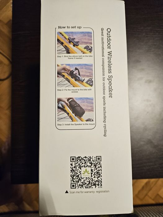 Wireless speaker outdoor