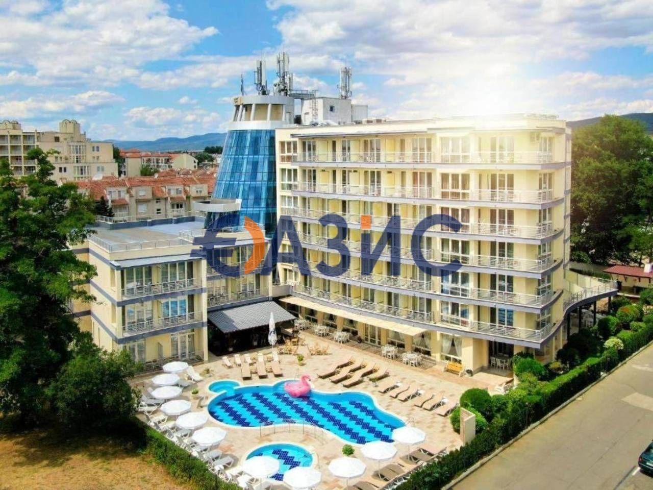 Студио в комплекс Сол е Мар, 41,65 кв.м., Слънчев бряг, България, 56