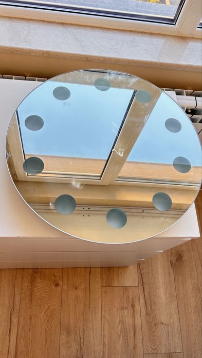 Кръгло огледало за стена (несветещо)