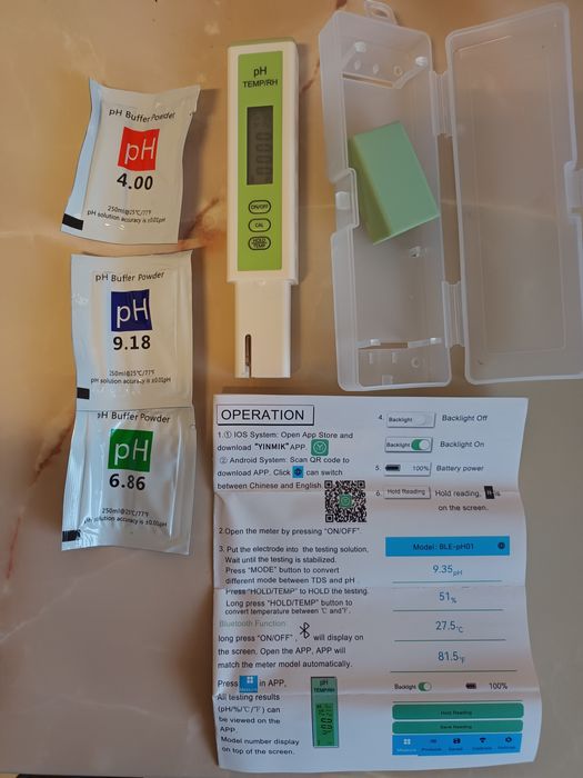 Tester apa  profesional