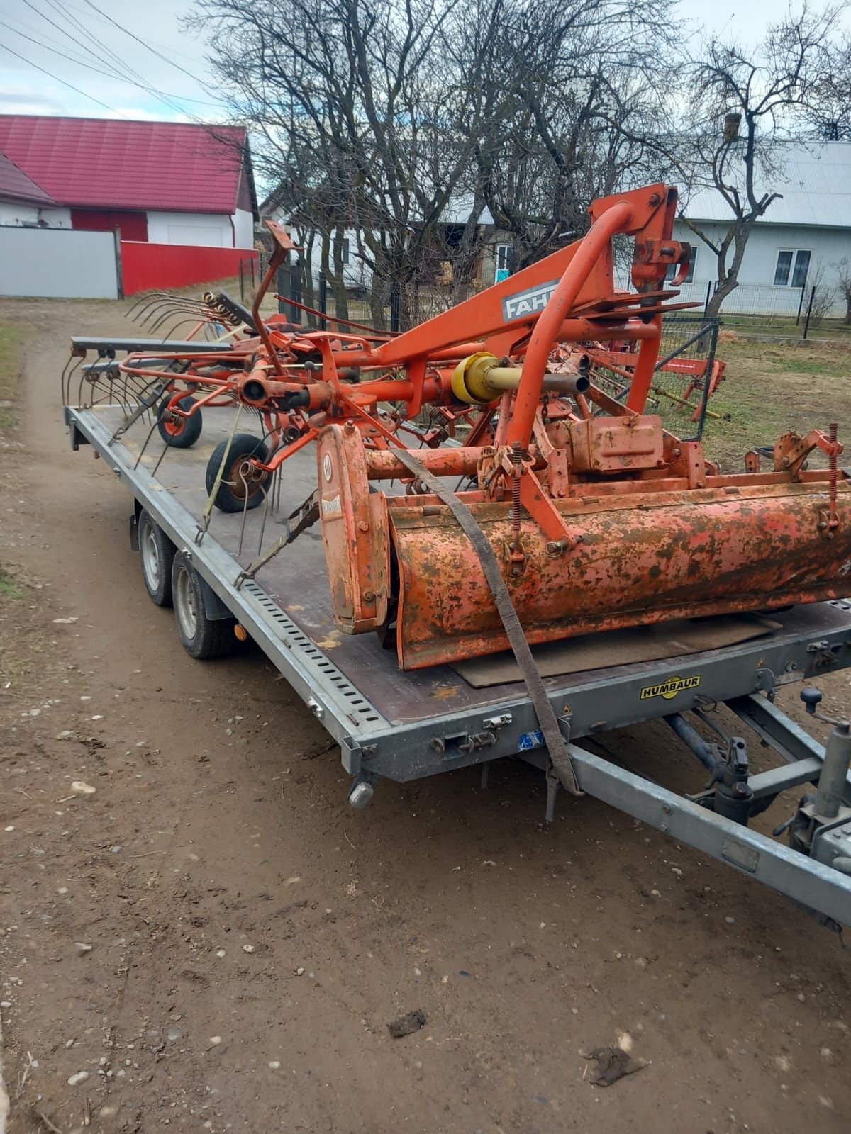 Freze tractor, greble și împrăștietori fân