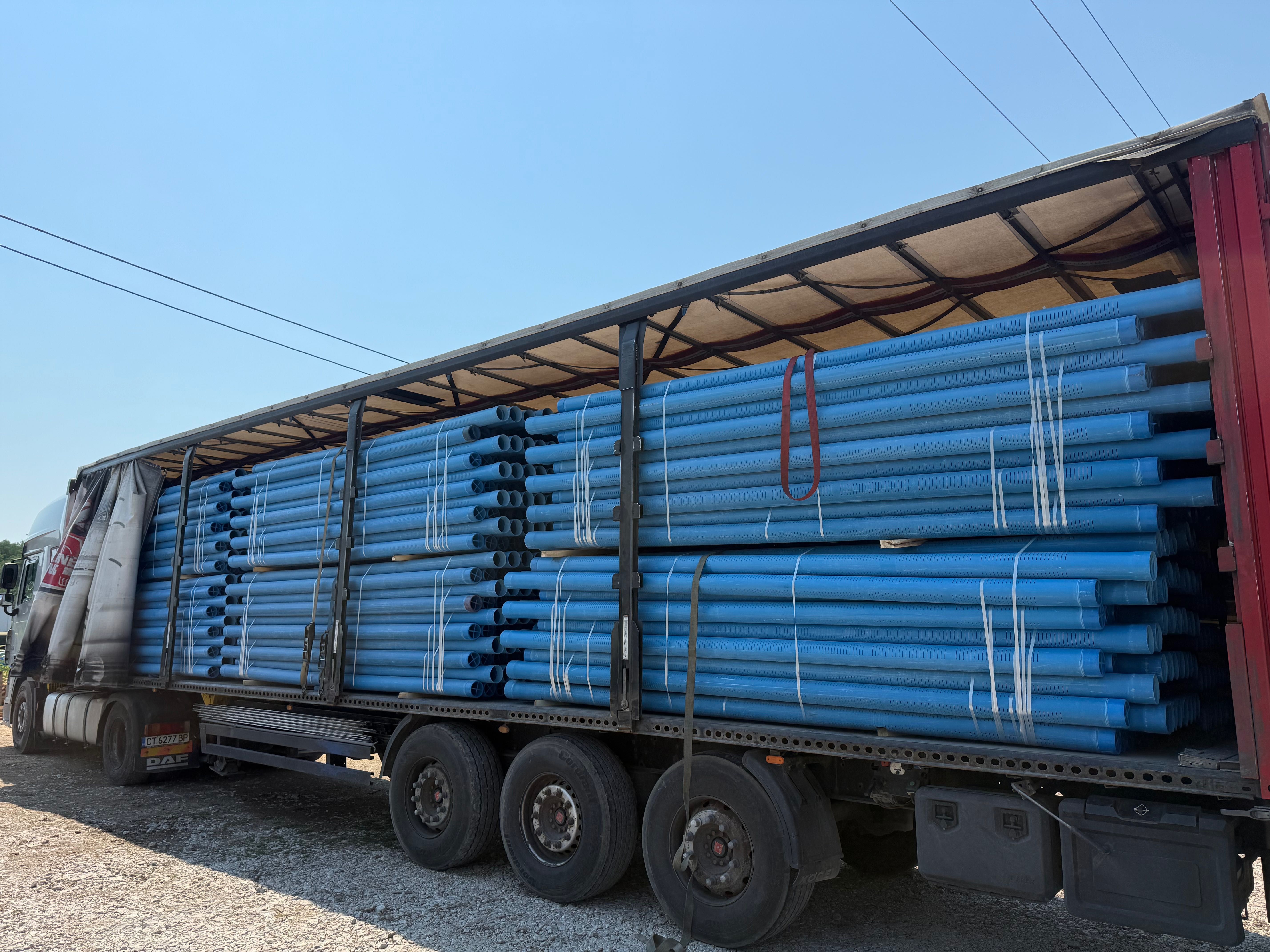 Сондажни PVC тръби 125,140,175mm