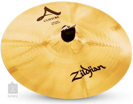 ZILDJIAN 15" A Custom crash brilliant + Tama stand