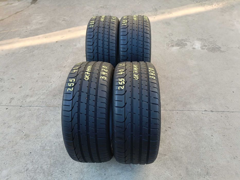 Set 4 anvelope vara 255 40 19 pirelli p zero profil 7 mm dot 3420