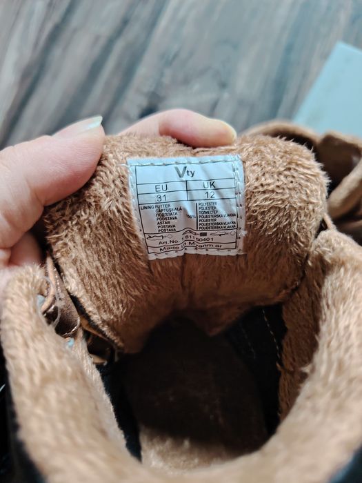 Ghete de iarna noi Deichmann Vty, mărimea 31, imblanite