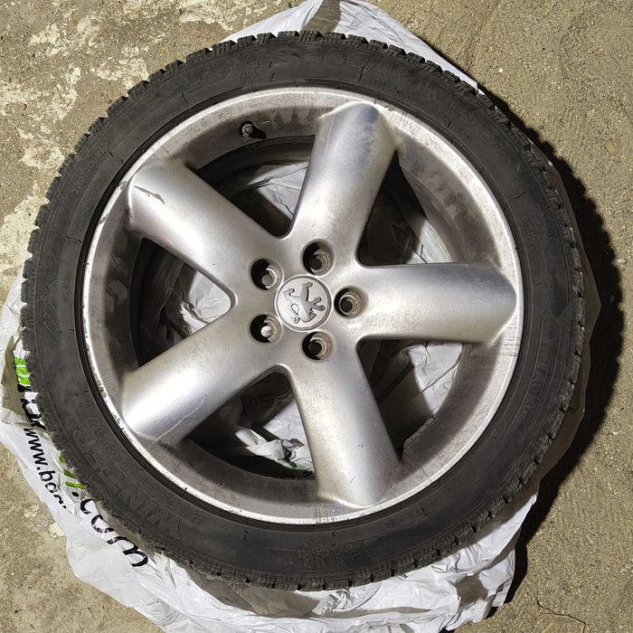 Джанти 5x108 R18 оригинални за Пежо + зимни гуми
