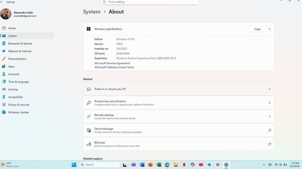 Laptop Lenovo 17.3” + Tabletă Lenovo Tab M11 , SSD + Windows 11 Pro