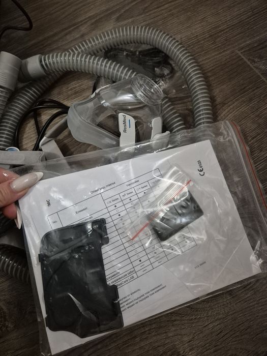 Автоматичен за сънна апнея BiPAP апарат RESmart GII T-25A и маска