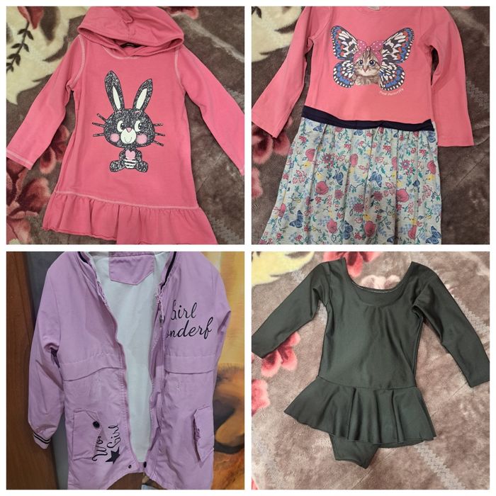 Продам много платьев на садик от 3 до 5 лет.