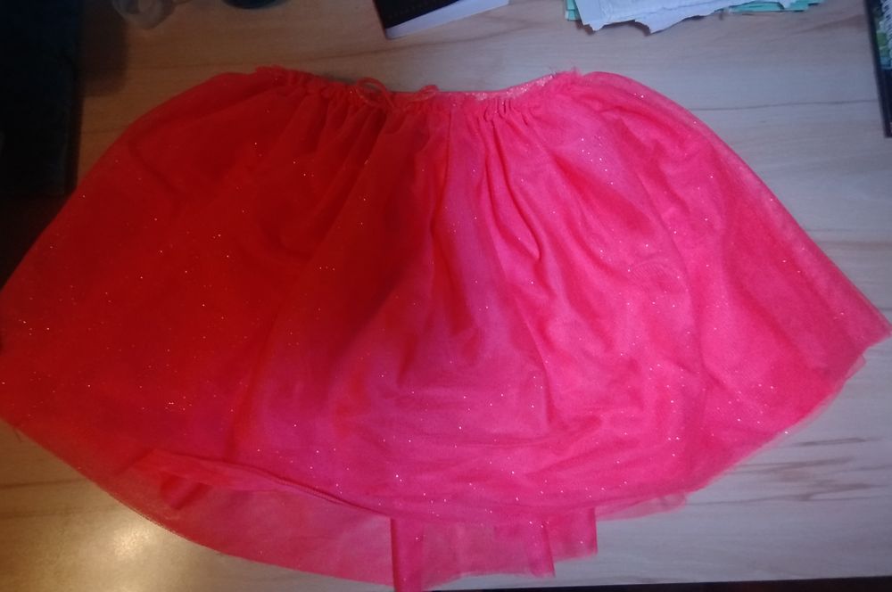 Детская юбка розовая