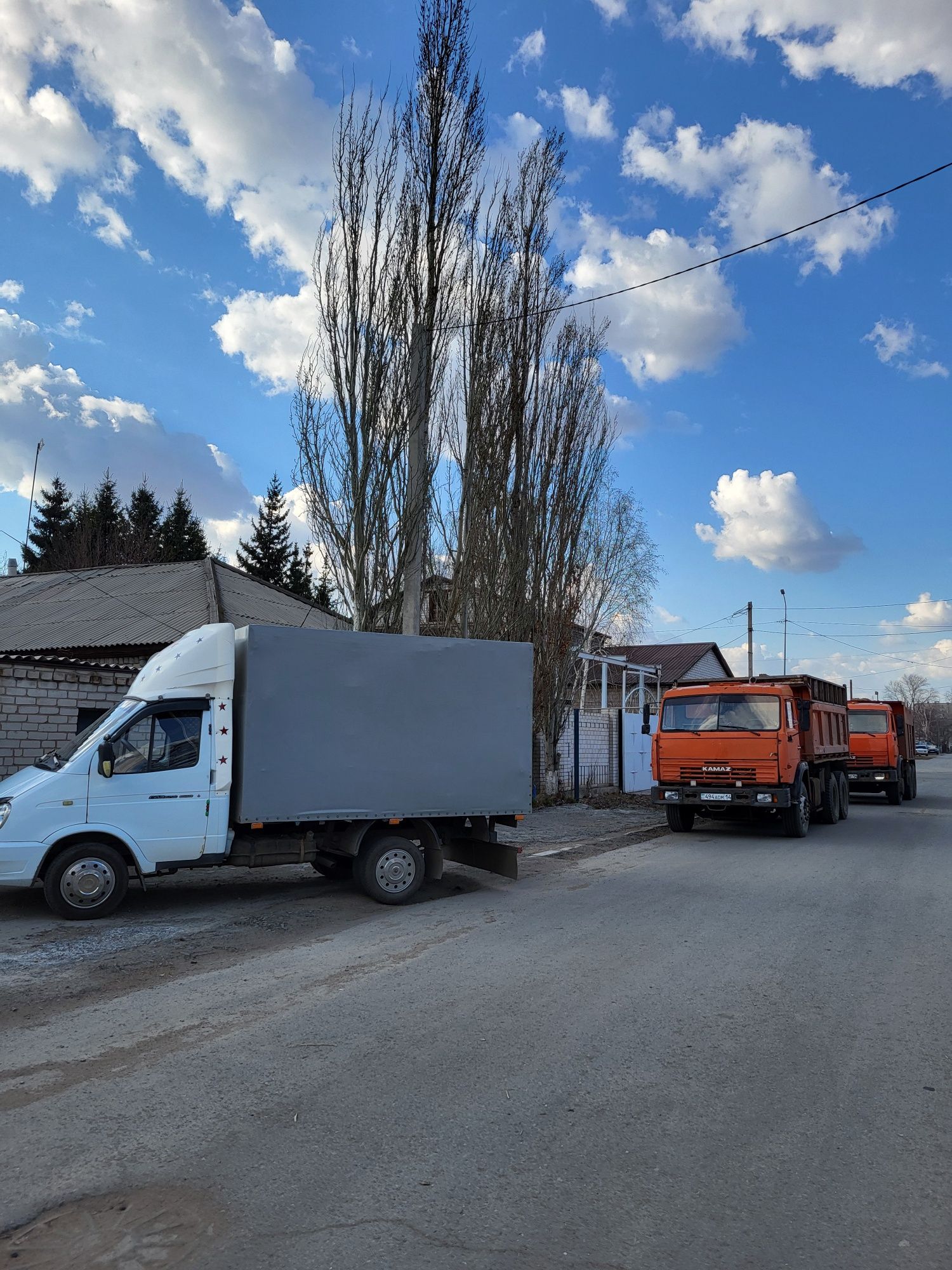 Самосвал доставка сыпучих материалов