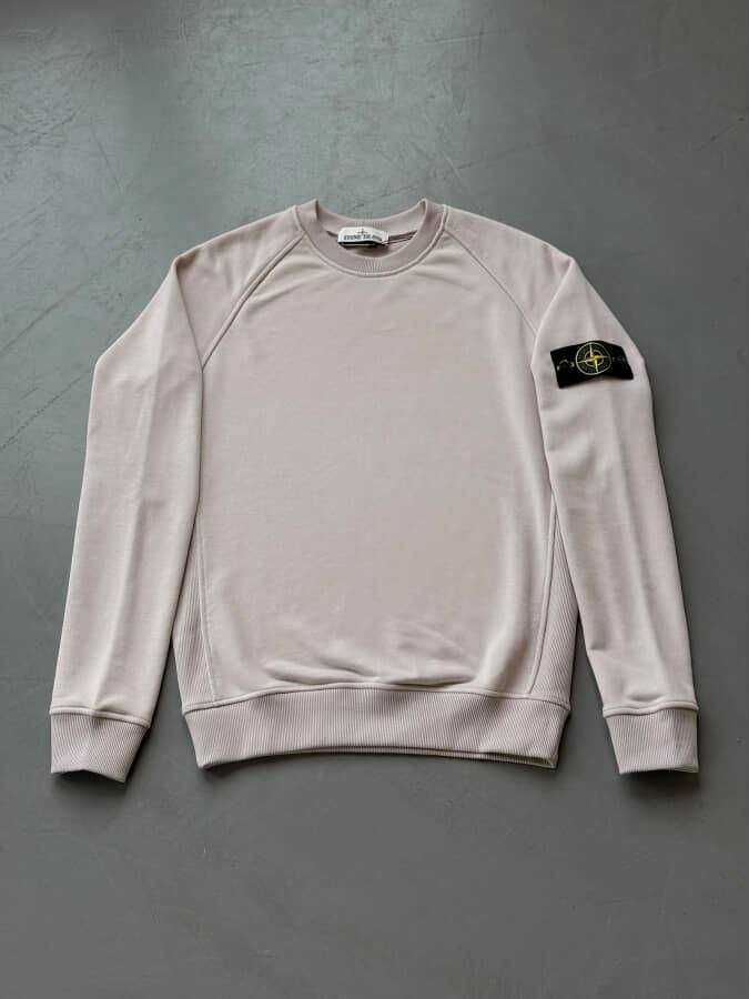 Бежов суитшърт Stone Island.