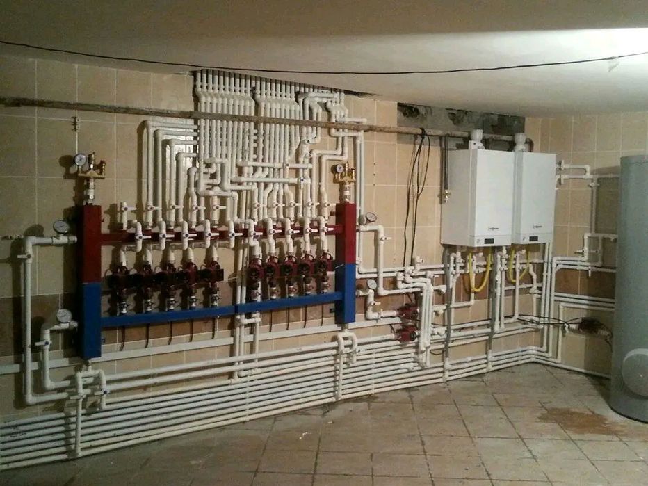 Монтаж систем отопления