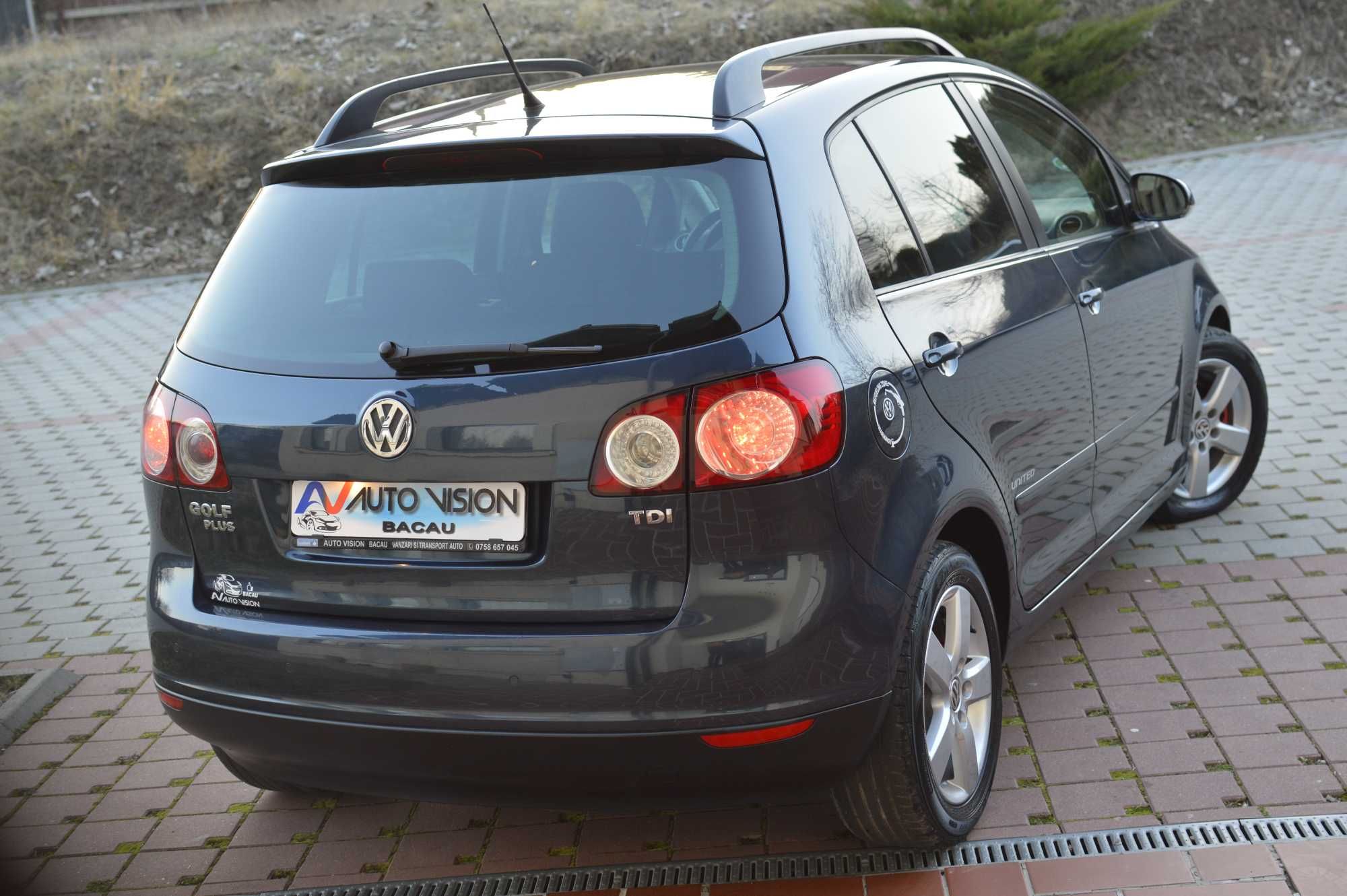 *RATE*Volkswagen Golf Plus 1.9TDi 105CP 2009 UNITED km reali Germania!