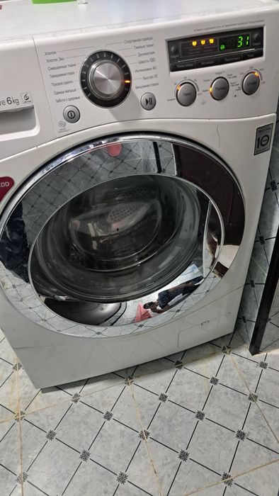 LG inverter 6kg Стралныймашина