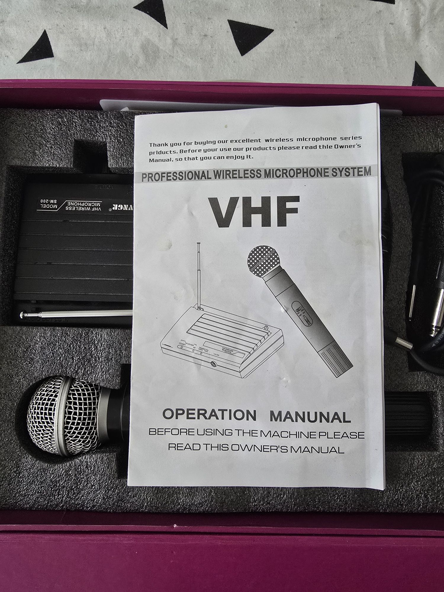 Vând microfon VHF