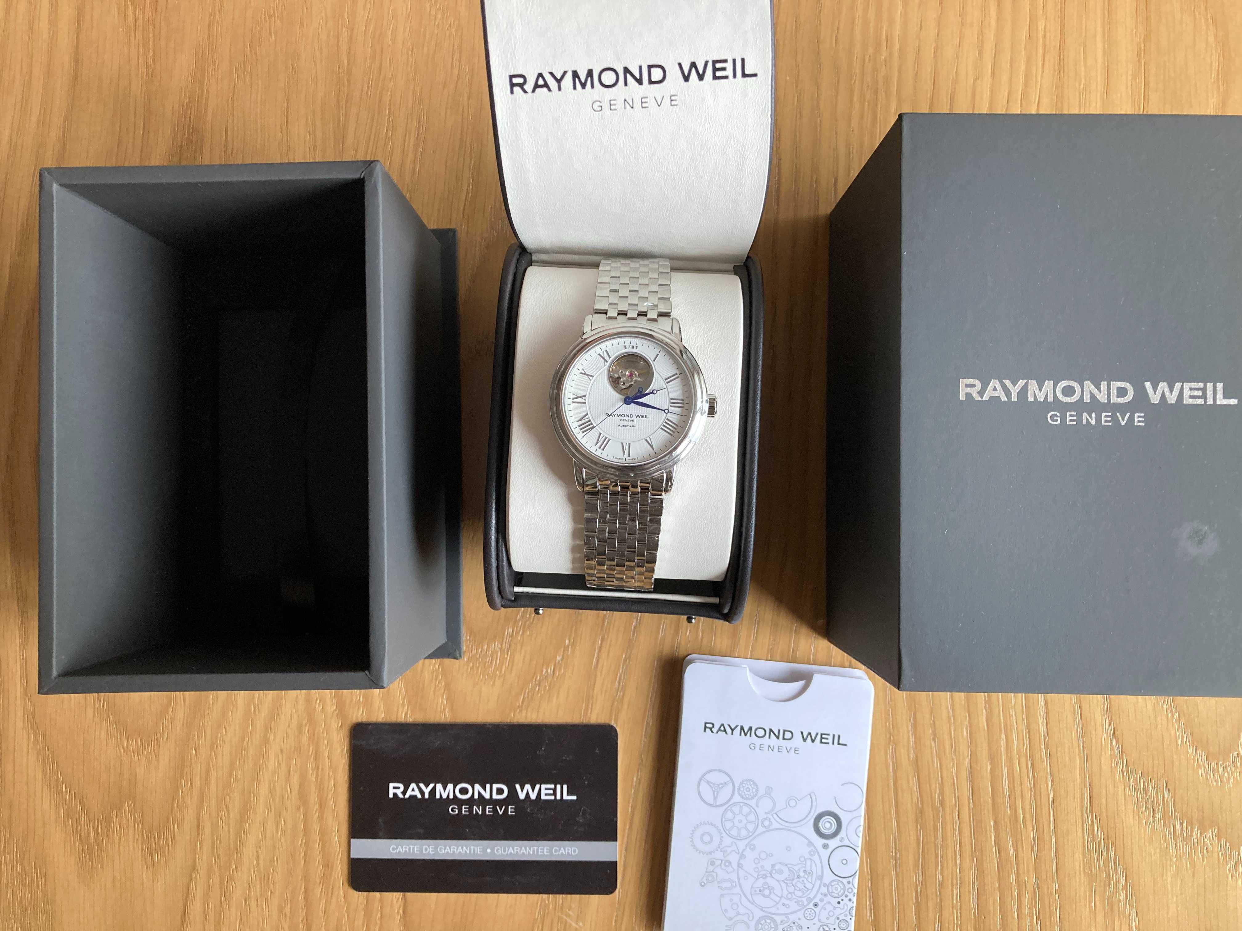 Aвтоматичен мъжки часовник RAYMOND WEIL "Maestro" 2827 Open heart