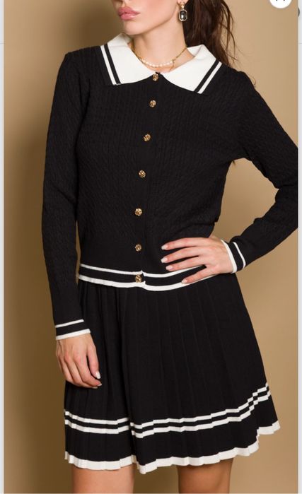 Сет плетиво в черно