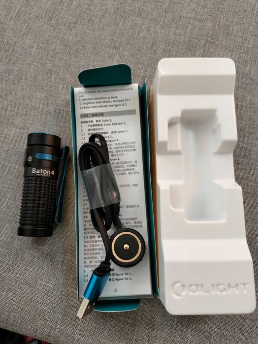 Olight Baton 4 1300 Лумена black
