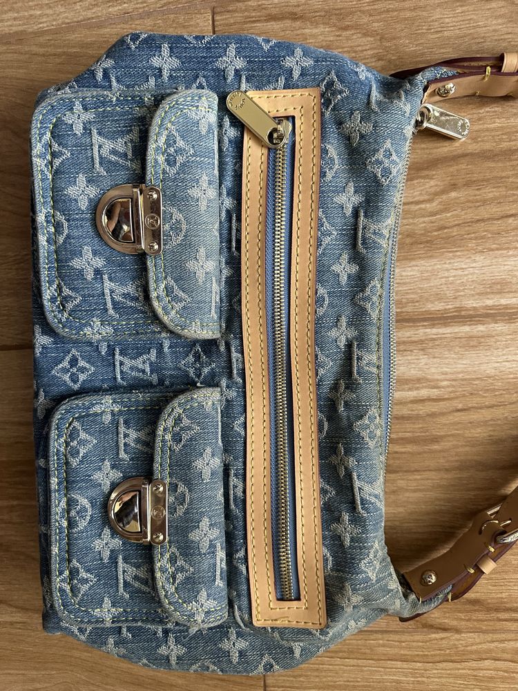 Оригинална чанта Louis Vuitton Monogram Denim