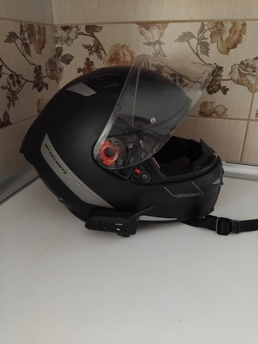 PROMOTIE Casca moto Revenge 2 + Intercom + Cagula + Husa Dragon(+OEM)