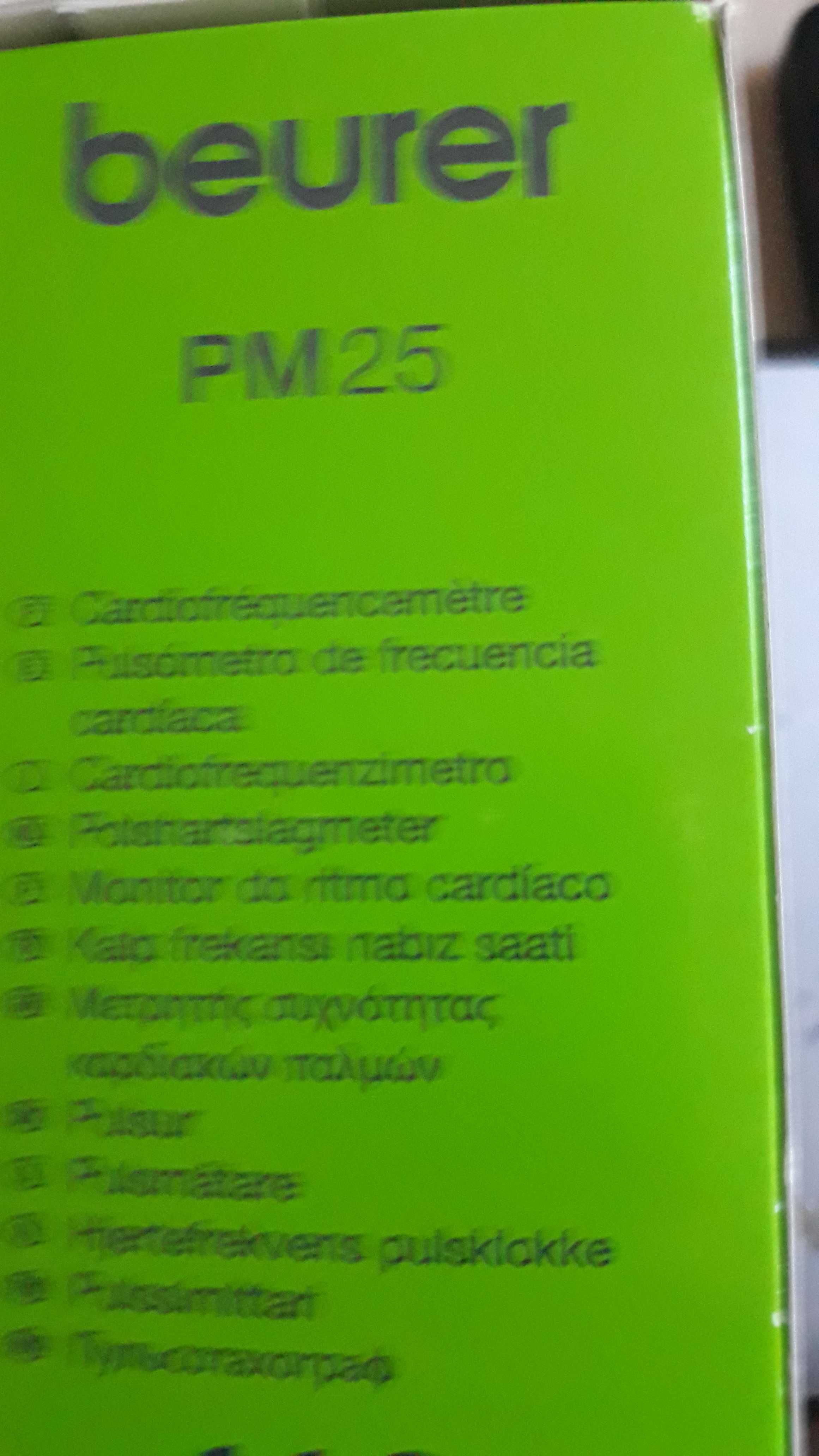 Ceas digital Beurer PM 25 pentru monitorizarea pulsului