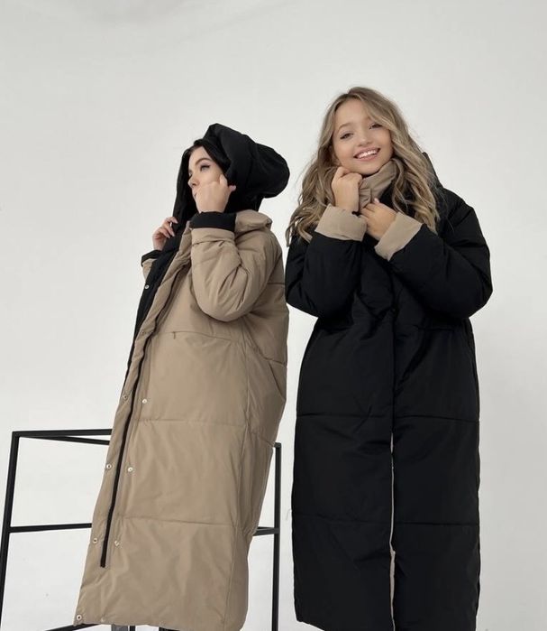 Куртка зимняя двухстороняя