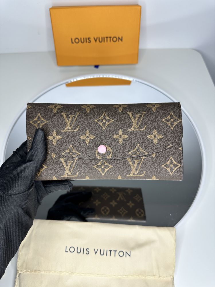 Portofel Louis Vuitton EMILIE wallet piele canvas 100% cutie inclusă