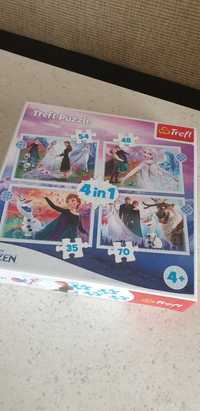 Puzzle Trefl 4in1 Elsa